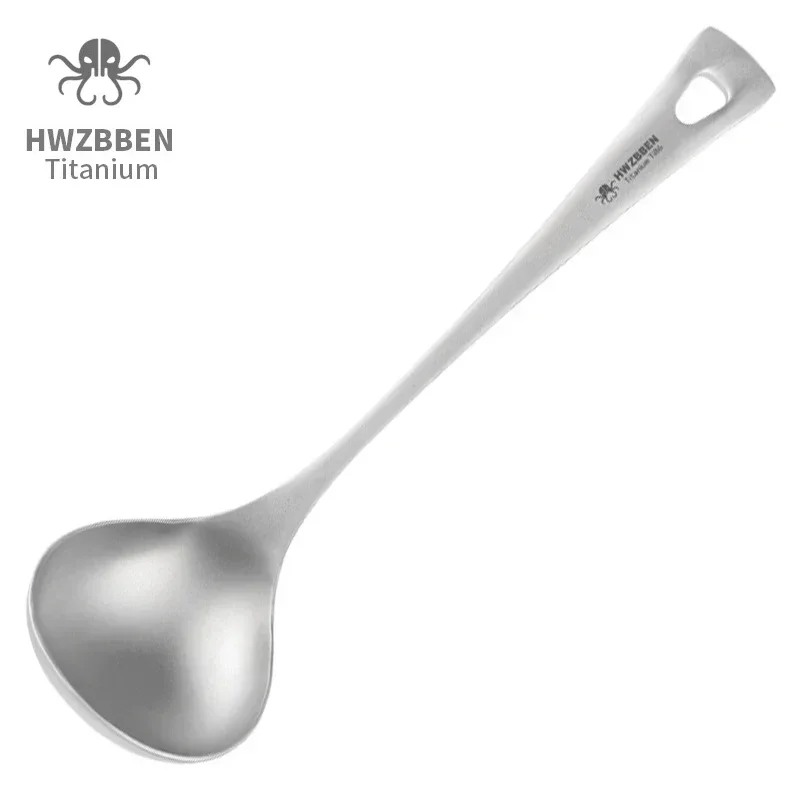 Outdoor Hunting Kitchen - HWZBBEN титановые суповые ложки с длинной