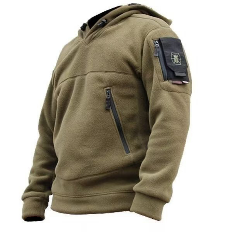 Outdoor Hunting Hoodie - Мужская Зимняя Теплая Флисовая уличная охотничья