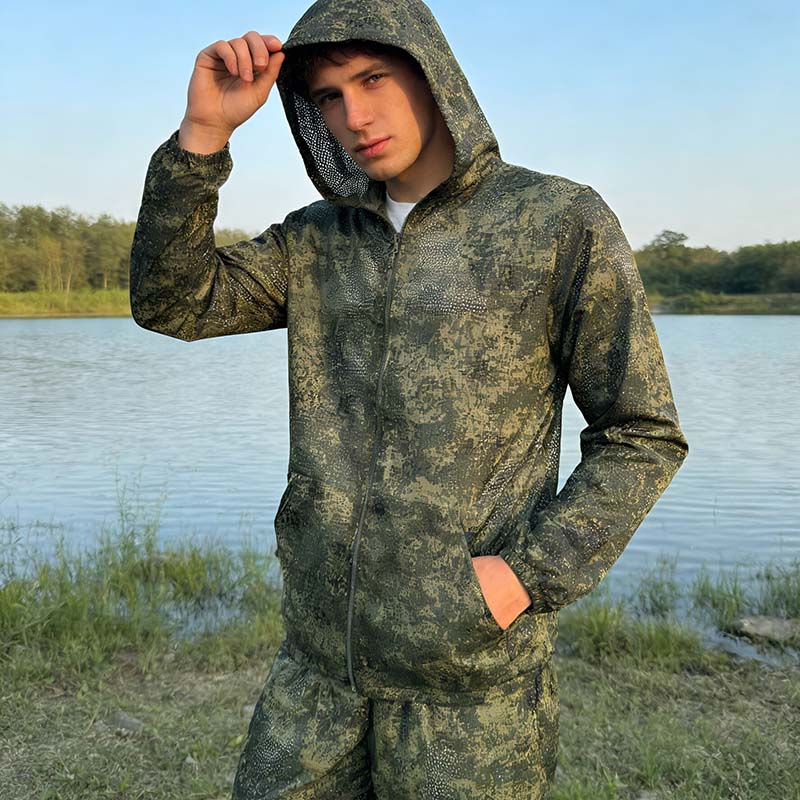 Outdoor Hunting Hoodie - Тактические худи и костюмы: камуфляжные сетчатые