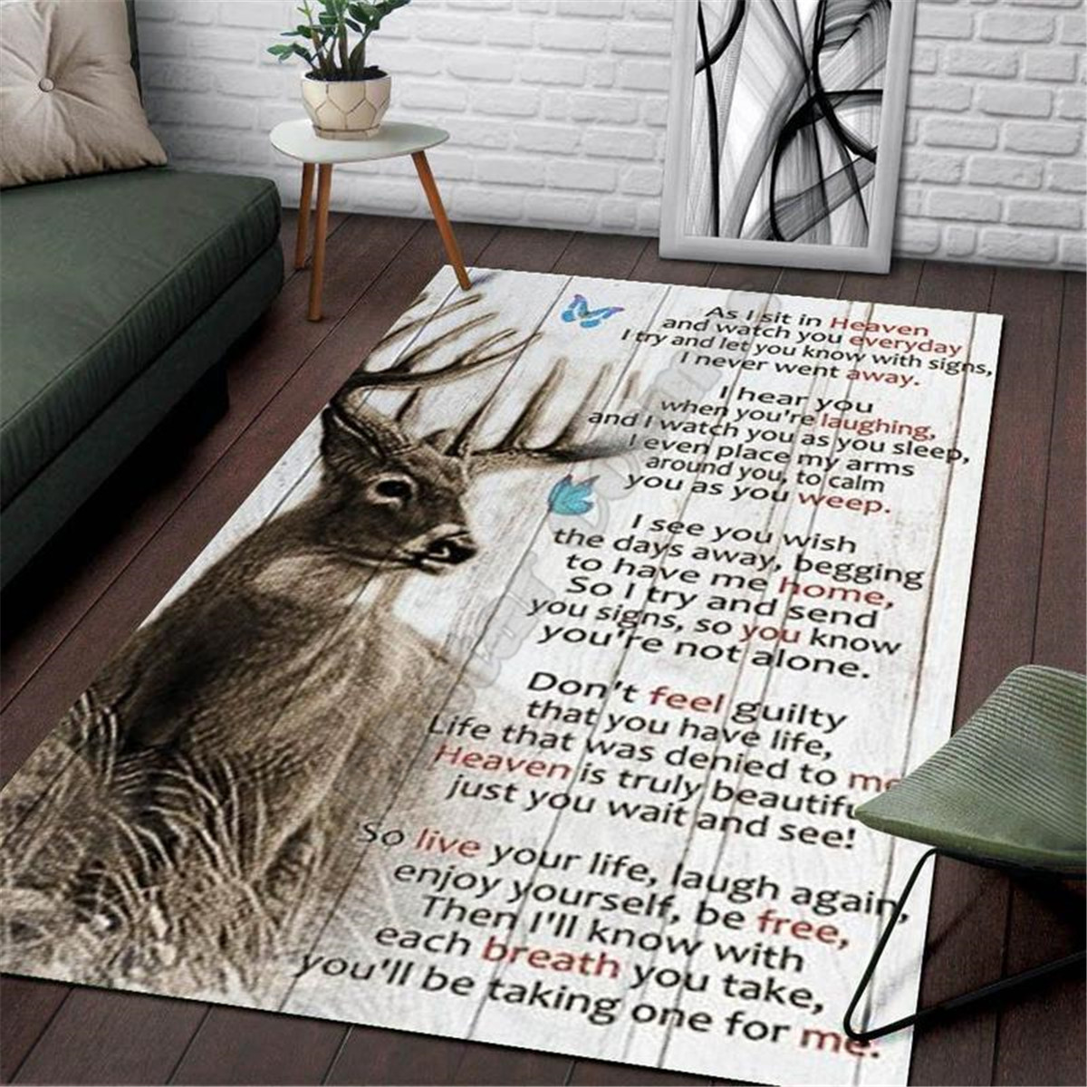 Hunting Outdoor Rug - Коврик для охоты на оленей, 3D-печатный