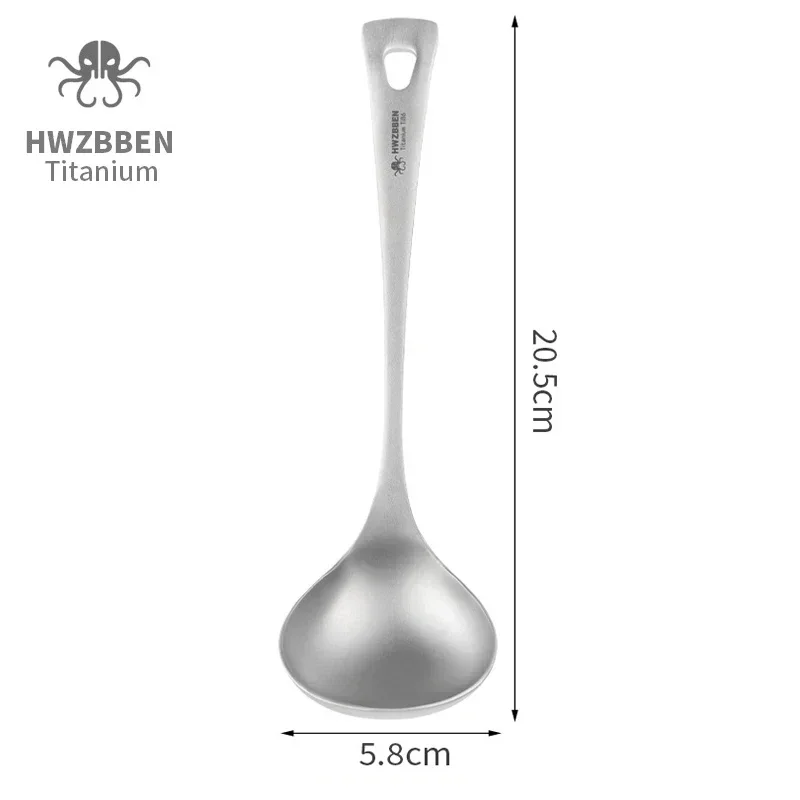HWZBBEN титановые суповые ложк – обзор и цена Outdoor Hunting Kitchen