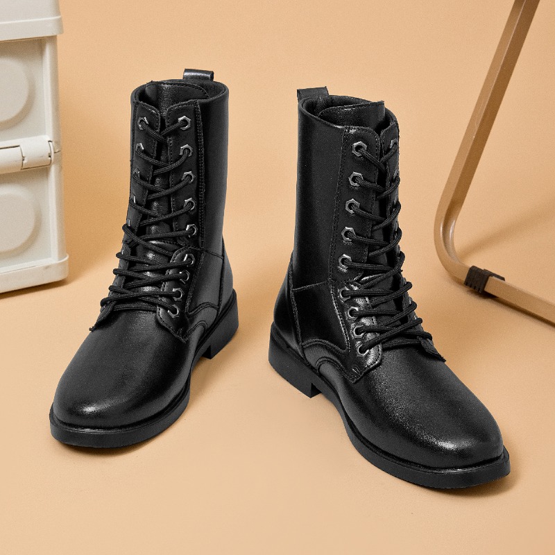 Высокие кожаные тактические бо – обзор и цена Outdoor Hunting Boots For Men