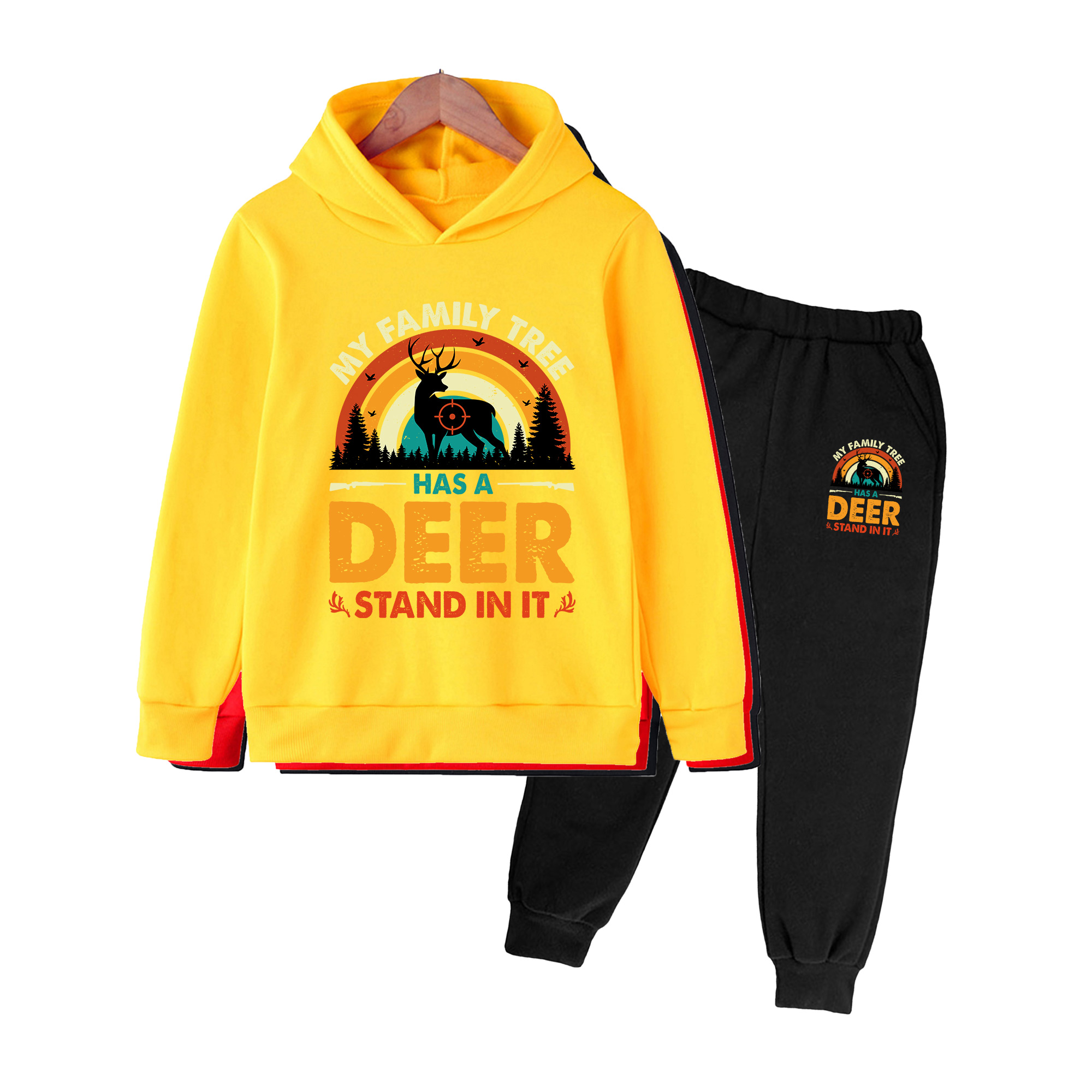 Детский комплект из худи и спо – обзор и цена Outdoor Hunting Hoodie