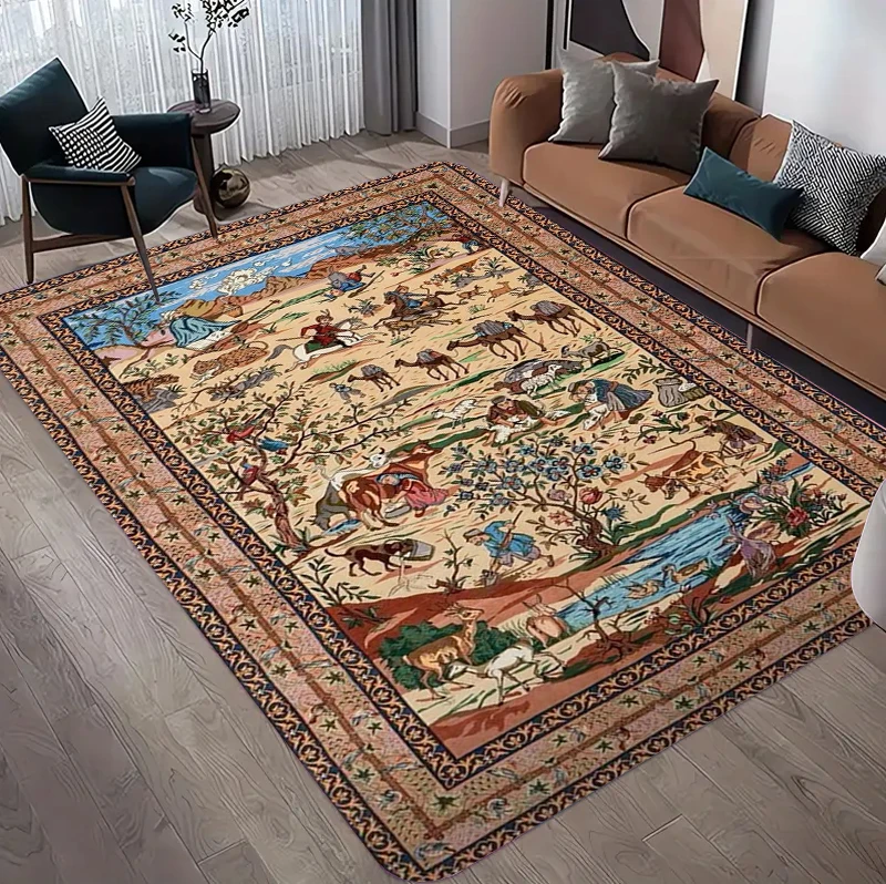Винтажный персидский ковер с ц – обзор и цена Hunting Outdoor Rug