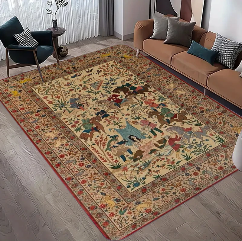 Винтажный персидский ковер с ц – обзор и цена Hunting Outdoor Rug